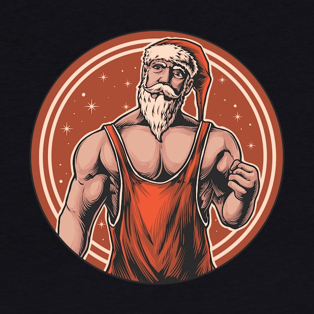 Santa workout by phsycartwork